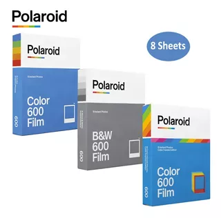 Filme Fotográfico Polaroid 600 Color P&b 8 Para Onestep2 One