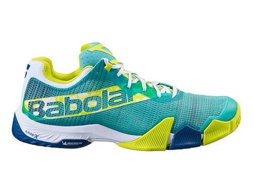 Calzado Babolat Padel Jet Premura Men Verde Amarillo