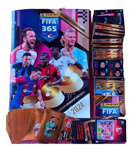 Album Figuritas Fifa 365 2024 Panini Completo A Pegar