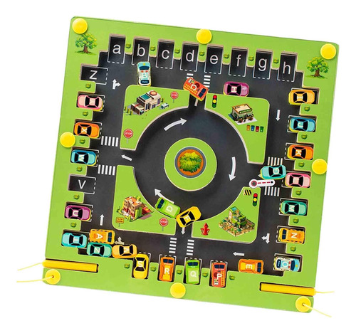 Laberinto De Alfabeto Magnético Para Niños, Rompecabezas