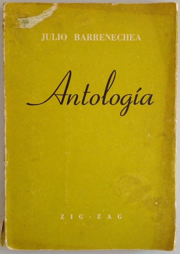 Antología Julio Barrenechea Zig Zag 1961