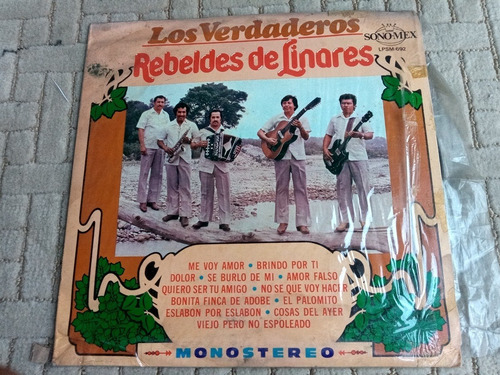 Los Rebeldes De Linares Lp Me Voy Amor