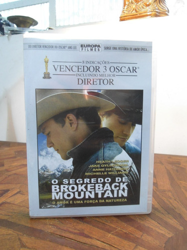 Dvd Original - O Segredo De Brokeback Mountain