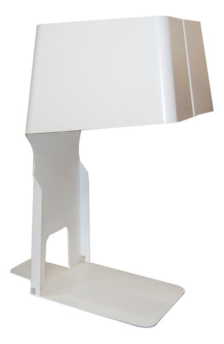 Lámpara De Mesa Robot Moderna White