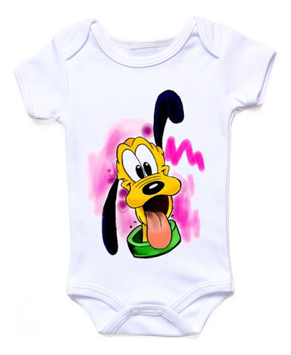 Pañalero Pluto Perro Mickey Pato Donald Goofy Retro Disney
