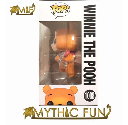 Funko Pop Disney - Winnie The Pooh 1008 Flocked (Usado)