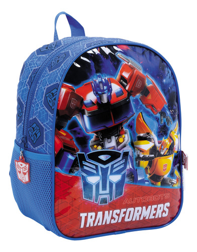 Mochila Espalda Jardin 12puLG Transformers Licencia Original