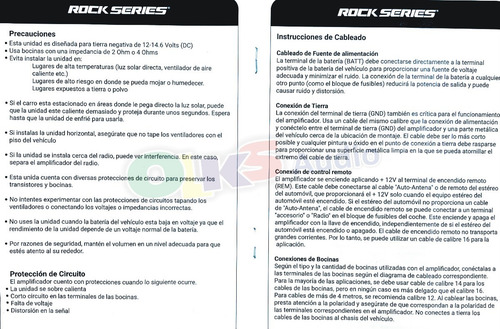Imagen 8 de 10 de Ampli Clase D Open Show Spl 4000w. Rock Series Rks-ul2000.1