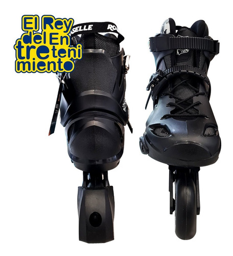 Rollers Super Profesional Aluminio Silicona Abec11 - El Rey