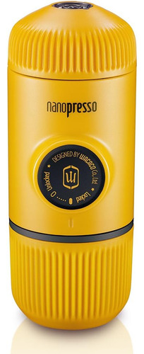 Máquina Espresso Portátil Wacaco Nanopresso, Amarilla, 18bar