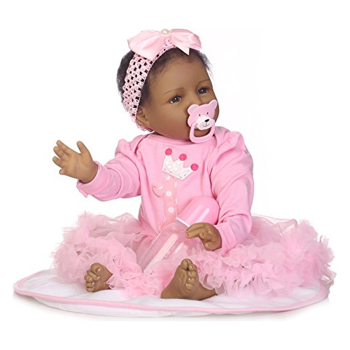 Icradle Real Life 22inch 55cm Reborn Baby Dolls Soft Silicon