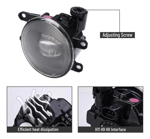 Par Faros Niebla Led Valeo Original Varios Modelos