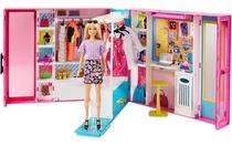 Comprar Barbie Closet De Lujo Y Muñeca Fashionista +30 Accesorios 