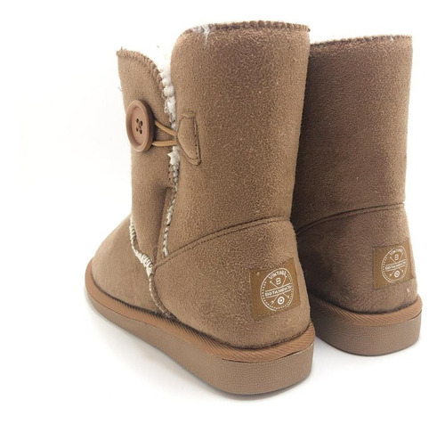 Imagen 4 de 5 de Pantubota Botanguita Con Corderito Button Boots 31/35