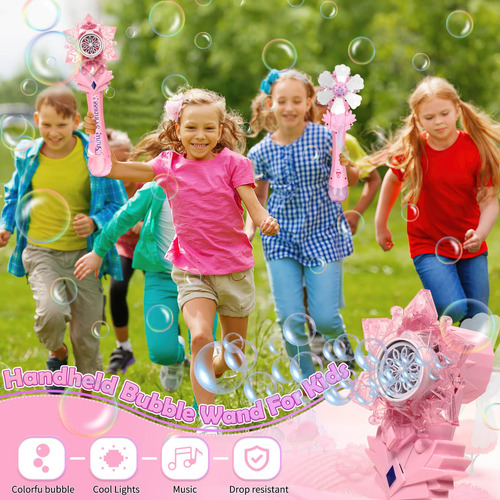 Juguetes Varitas Burbujas Princesa Niñas 3-4 Años Cumpleaños