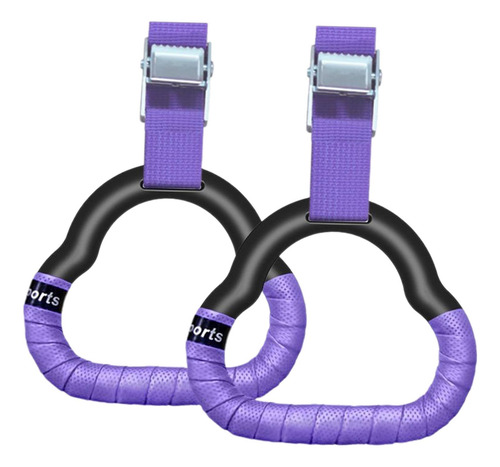 Anillos De Gimnasia Para Un Cinta Morada De 1 M