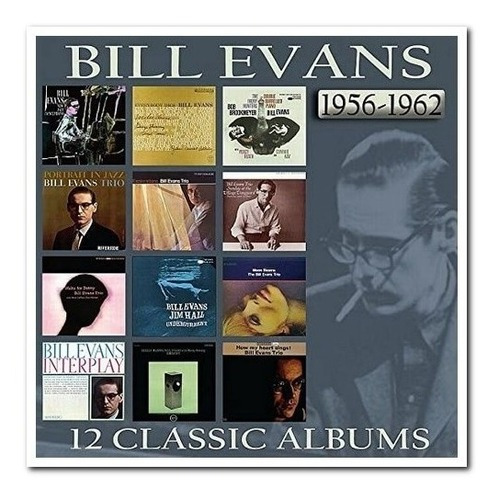 Sellada la caja de 12 CD de Bill Evans y 12 álbumes clásicos 1956-1962