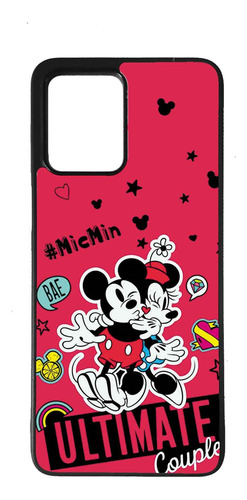 Funda Protector Case Para Moto G54 Mickey Minnie