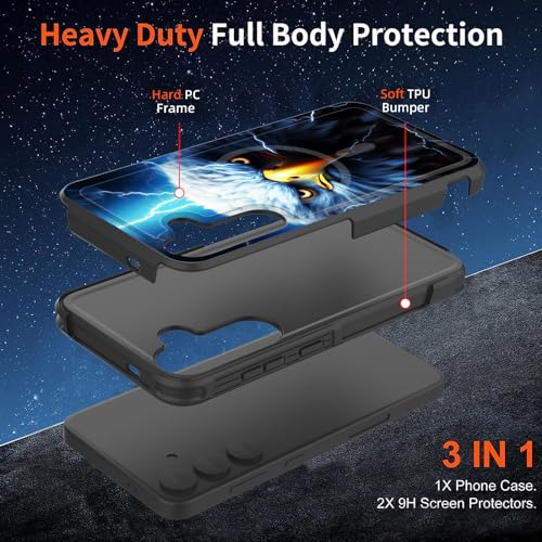 Funda Para Galaxy S24 5g Bald Eagle With Lightning 6.2 PuLG