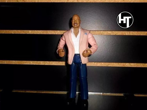 Wwe, Luchador, Theodore Long, Figura, Jakks, 7 Pulgadas