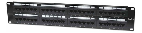 Intellinet 560283 - Panel De Conexion De Red Cat-6  48 Puer