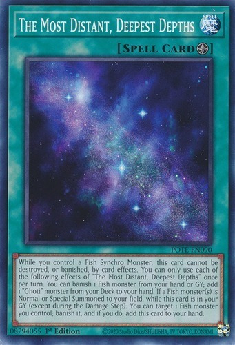 The Most Distant, Deepest Depths (pote-en090) Yu-gi-oh!