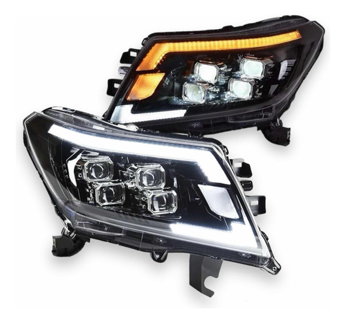 Faros Full Led Nissan Np300 Frontier 2013 Al 2024 Tira Drl