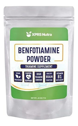 Vitamina B3 - Xprs Nutra Benfotiamine Powder (suplemento De 