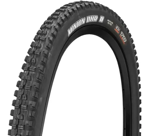 Pneu VTT Maxxis Minion DHR II - 26x2.30 - Noir - Tubeless Ready - Renforcé EXO - Pour Descente Et All-mountain