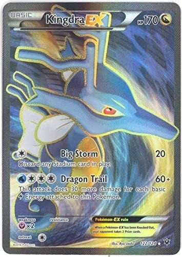 Kingdra Ex Full Art Carta Pokémon Original+10 Cartas 