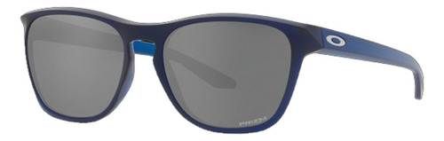 Óculos De Sol Oakley Manorburn Matte Trans Blue Prizm Black Cor Gulf blue