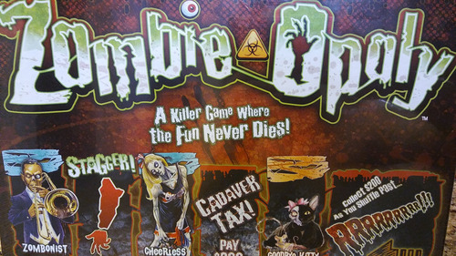 Zombie Opoly Un Juego Asesino Donde La Diversion Nunca Muer