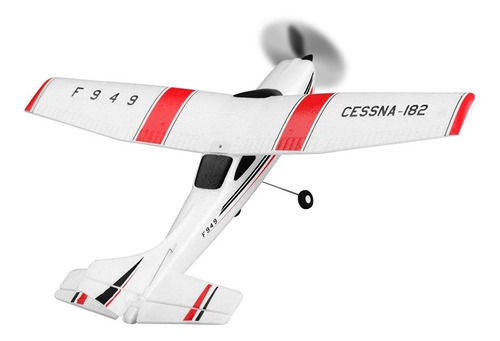 Imagen 3 de 4 de Avión a control remoto WLtoys F949 blanco