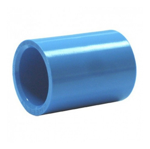 Pack 5 Copla Pvc 50 Mm Kit Fitting Pvc Hidráulico 1 1/2 PuLG