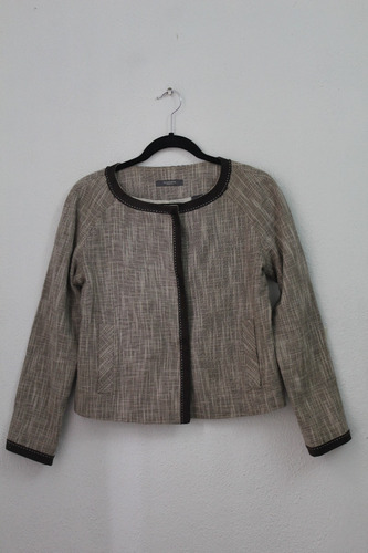 Saco Blazer Liz Claiborne Café M G Conjunto #622