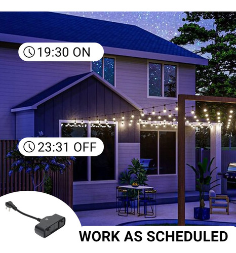 Enchufe Led Inteligente Lunabode - Enchufe Wifi De Exteri...