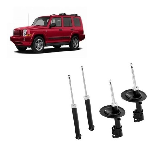 Amortiguadores Jeep Commander 2005 A 2010 Kit De  4 Piezas