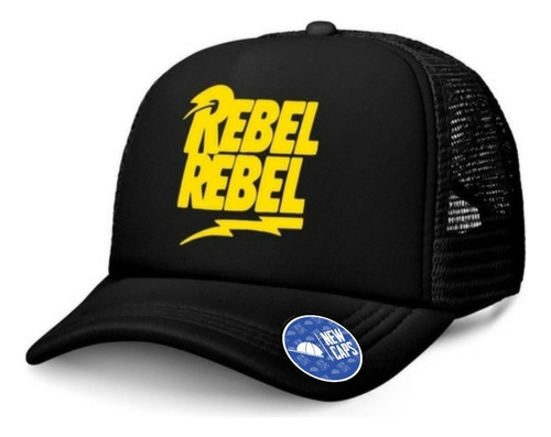 Gorra Trucker David Bowie Rebel Rebel Musica New Caps