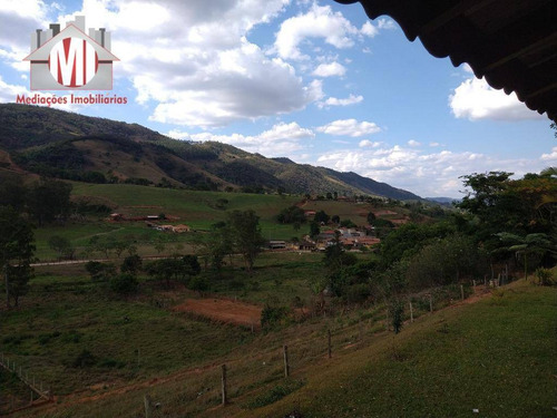 Imagem 25 de 25 de Ótima Chácara Com 03 Dormitórios, Plana, Vista Deslumbrante, Pomar, À Venda, 1600 M² Por R$ 430.000 - Rural - Socorro/sp - Ch0796
