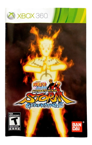 Naruto Ultimate Ninja Storm Generations Xbox 360 En Español (Reacondicionado)