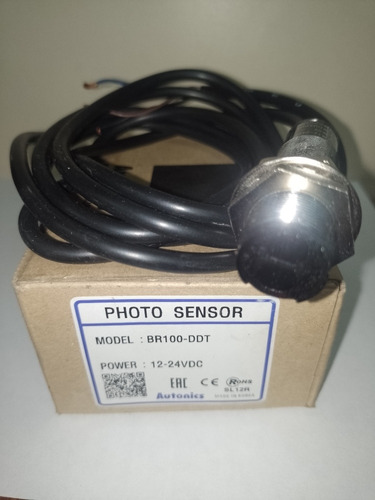 Sensor Fotoeléctrico Br100-ddt Autonics 12-24vdc