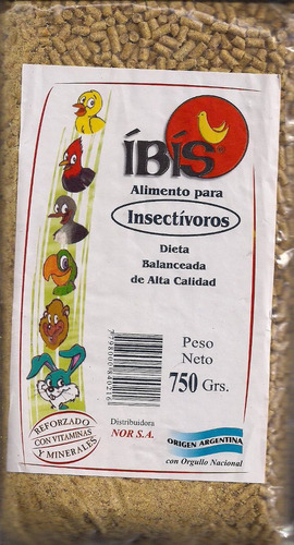 Alimento Ibis Para Aves Y Especies Insectívoras