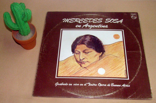 Mercedes Sosa En Argentina Lp Doble Argentino