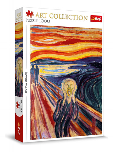 Rompecabezas El Grito Edvard Munch 1000 Pz Trefl Arte Scream