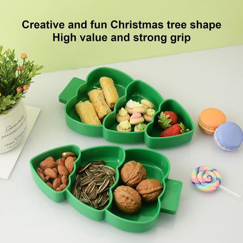 Plato Para Servir Navideño Plato Para Árbol De Navidad Plato