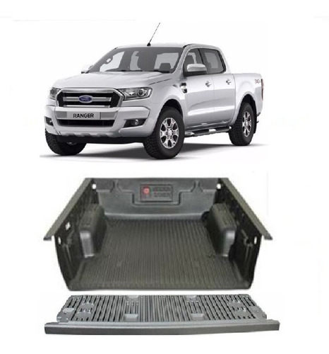 Protector De Cajón Rugged Liner Ford Ranger 2019/2022