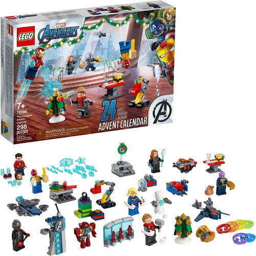 Lego Marvel The Avengers Calendario De Adviento 76196 Kit