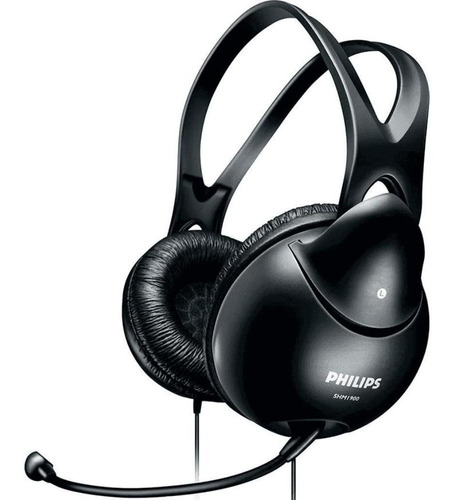 Headset Philips Fone De Ouvido Com Microfone Original Nota 