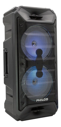Parlante Karaoke Bt Doble 6,5 Pulgadas 760bk Philco
