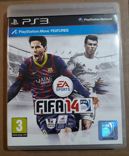 Fifa 14 Ps3 Nuevo Fisico Play 3 Futbol Estuche Disco Manual